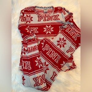 PINK Christmas Pajamas